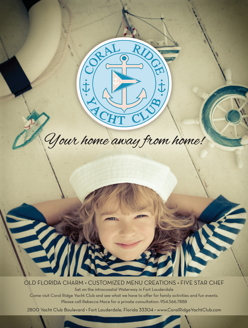 Yacht Club Advertisement