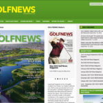 Golf News Magazine Website